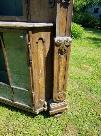 Fir Tree Polychrome Display Case 18th Century