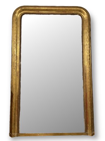 Miroir Louis Philippe Doré 149 X 94 Cm