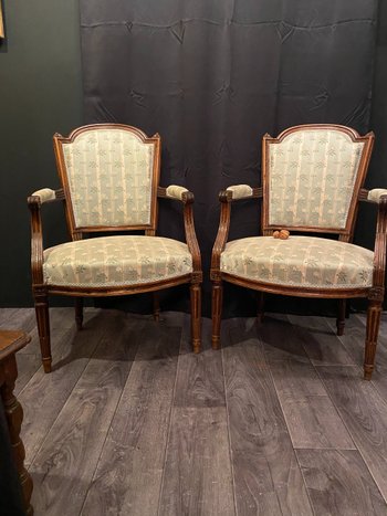 Pair of Louis XVI convertibles