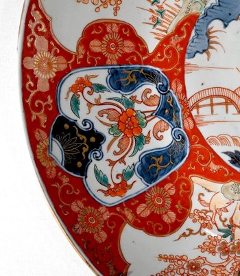 Important Chinese porcelain dish - Late 19th century