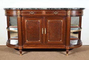 Mahogany sideboard, Louis XVI style - Early XXth century