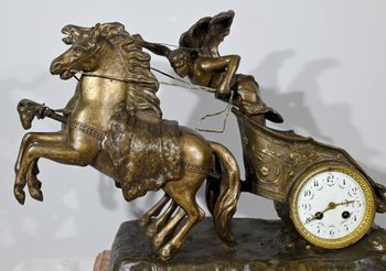 Important Clock in Regula " Roman Race " by X.Raphanel - End of XIXth century