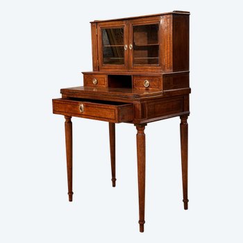 Bonheur Du Jour Walnut Louis XVI Period About 1780