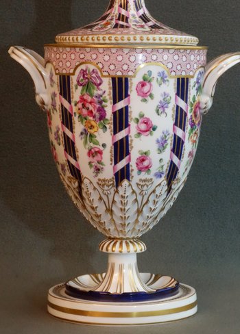 Paire De Vases Louis XVI De Samson XIXème 