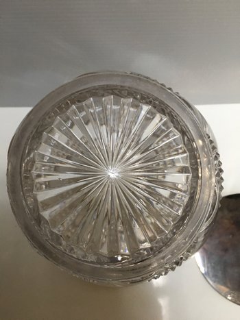 Biscottiera BACCARAT intorno al 1900