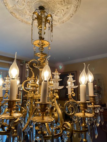 Baccarat 19th century chandelier