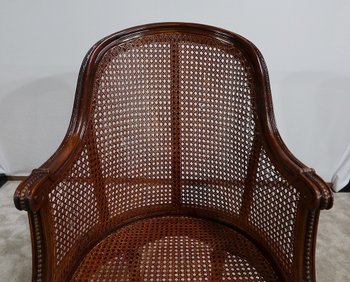 Pair of Mahogany Armchairs, Louis XVI Style - Early 20th Century