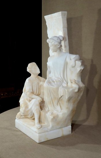 Scultura in marmo “Quo Vadis”, da Roman de Sienkiewicz – 1900