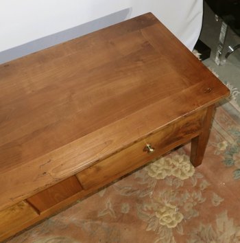 Living room coffee table in solid Cherry - 2nd half of the 19th century