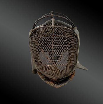 Fencing or cane fighting helmet - Italy - XIXth century