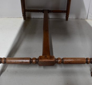 Rectangular Property Table in Gilded Oak - Late 19th century