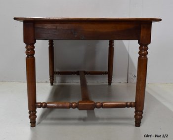 Rectangular Property Table in Gilded Oak - Late 19th century