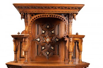 Orientalist furniture stamped Wicht, XIXth Century