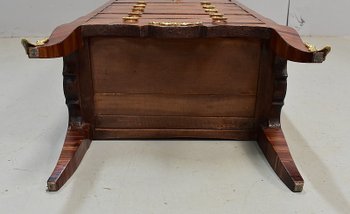 Small piece of furniture, in Rosewood and Rosewood, Transitional style Louis XV / Louis XVI - 2nd part of the XIXth century