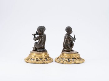 Pair Of Decorative Bronzes, 19th Century