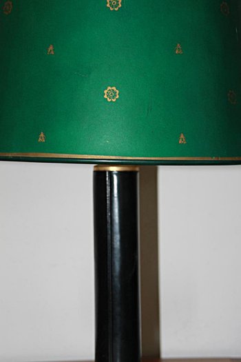 Lamp In The Taste Of Adnet Signed Le Tanneur