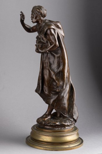 Bronze Orientalist Signed Auguste Louis Lalouette (1826-1883)