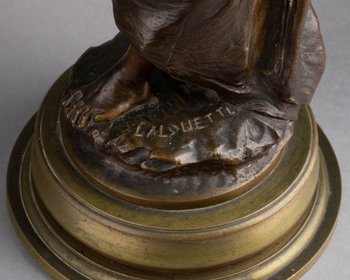 Bronze Orientalist Signed Auguste Louis Lalouette (1826-1883)