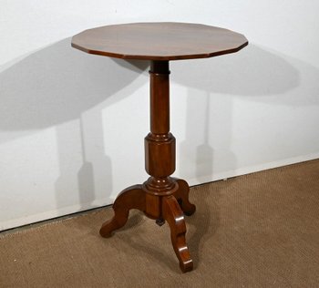 Mahogany Tripod Pedestal Table, Restoration period - 1st part of the 19th century