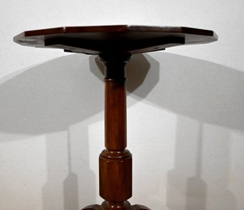 Mahogany Tripod Pedestal Table, Restoration period - 1st part of the 19th century