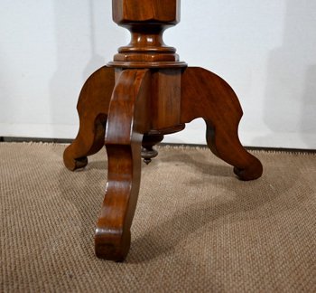 Mahogany Tripod Pedestal Table, Restoration period - 1st part of the 19th century