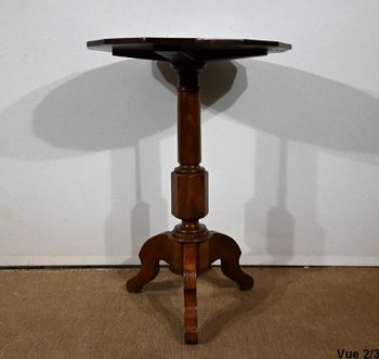 Mahogany Tripod Pedestal Table, Restoration period - 1st part of the 19th century