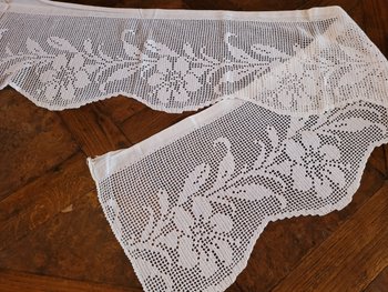 Altar front in lace, early 20th century