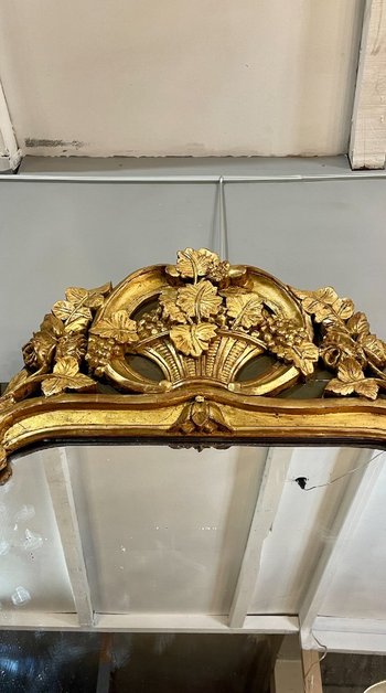 Mirror In Golden Wood, 19th Century