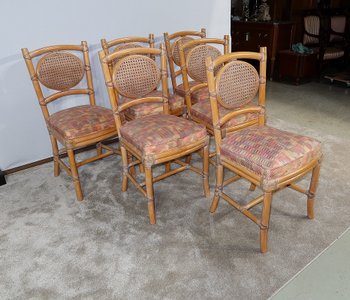 Suite de 6 Chaises Gasparucci Italo – 1970