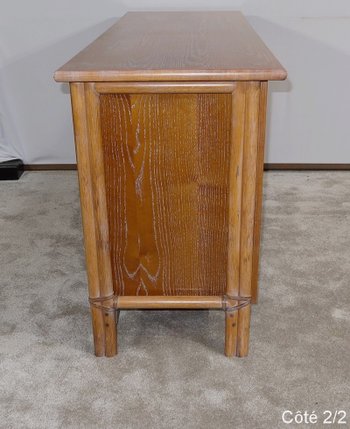 Credenza Italo Gasparucci in rovere cerato - 1970