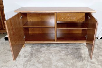 Credenza Italo Gasparucci in rovere cerato - 1970