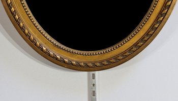 Oval mirror Louis XVI - Early XXth century