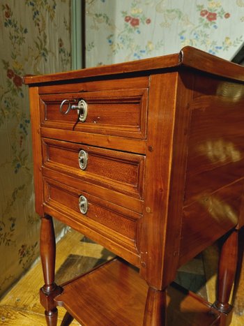 Chiffonniere Table In Cherry From The Directoire Period.