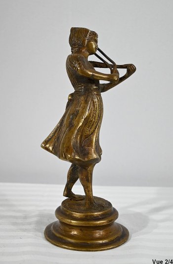 Bronze "Der Geiger" - Ende des 19. Jahrhunderts