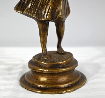 Bronze "Der Geiger" - Ende des 19. Jahrhunderts