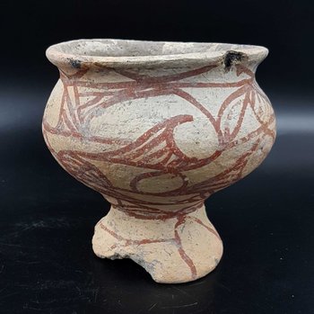 Ciotola in terracotta, Ban Chiang, Thailandia, (-2500, -1000 aC)