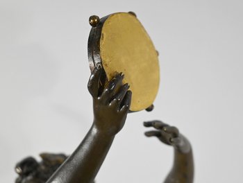 Bronze « Bacchanal », d’après Clodion – 2ème partie du XIXe