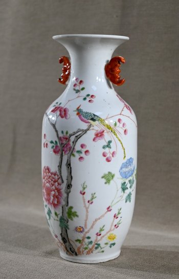 Porzellanvase, China - Ende des 19. Jahrhunderts