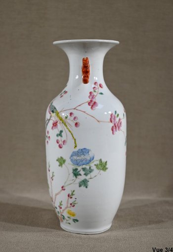 Porzellanvase, China - Ende des 19. Jahrhunderts