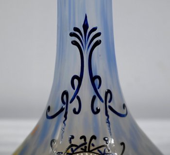 Pair of Glass Paste Vases, signed Legras – Late 19th century