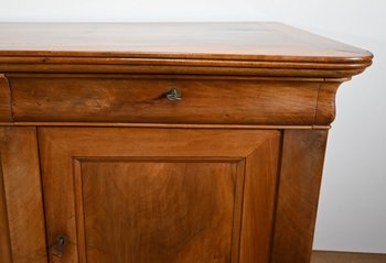 Importante Credenza in Noce Biondo, Epoca Luigi Filippo - Metà XIX Secolo