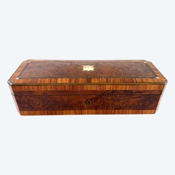 Glove box with marquetry Napoleon 3