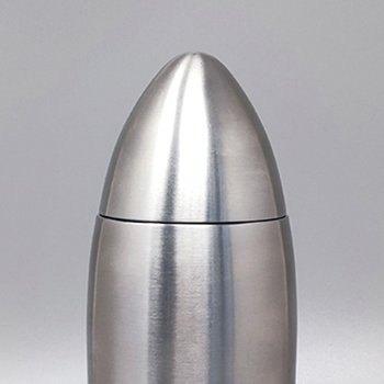 1960 Magnifique Shaker à Cocktail "Bullet" en Acier Inoxydable. Fabriqué en Italie