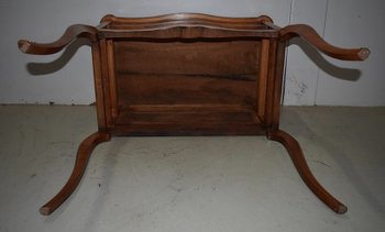 Small Louis XV style chest of drawers, called "Perruquière", in cherry wood - Early XXth century