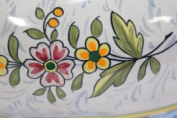 Jardinière en Faïence à décors polychromes – Début XXe