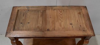 Property console, in solid Walnut, Restoration period - Early 19th century