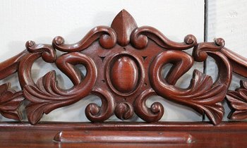 Mahogany Serving Console, Napoleon III Period - 1850