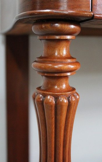 Mahogany Serving Console, Napoleon III Period - 1850