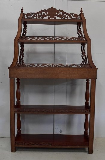 Mahogany Serving Console, Napoleon III Period - 1850