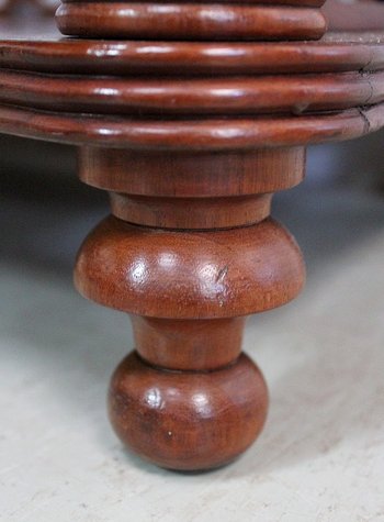 Mahogany Serving Console, Napoleon III Period - 1850